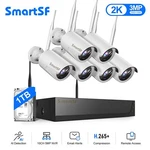5MP Wireless Security Camera System, 10 Channel 2.5K Wifi Nvr +6PCS 3MP Ip. Fixed Price $178.49.