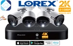 Lorex Smart 4K Ultra Hd 8-CHANNEL 2TB Dvr 4-2K/5MP Bullet Camera Security System. Fixed Price $699.99.