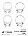 Sensormatic 0351-0164-01 Lot 8 4FT Security Cable All Detachers New Warranty. Fixed Price $599.49.