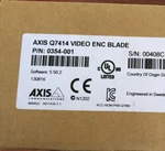 Axis 0354-001 Q7414 Video Encoder Blade Channel Multiple H.264 Rack. Fixed Price $699.00.