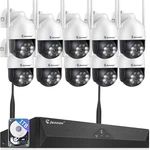 5MP Outdoor Wireless Security Camera System Home Wifi 10CH Nvr Night Vision 30M. Fixed Price $259.99.