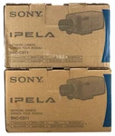 2 Pack Sony Ipela Security Network Camera Model SNC-CS11 W/ Manuals Instructions. Fixed Price $129.95.
