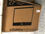 Hd Tv With Integrated Camera Clinton Electronics 27" Pvm , CE-M27A-B-PIR. Fixed Price $650.00.