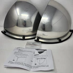 Suzile 2 Pieces 18" Quarter Dome Acrylic Convex Mirrors For Blindspot Safety New. Fixed Price $40.49.