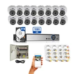 Evertech 16 Channel 1080P Cctv Dome Security Camera System 4TB Hdd. Fixed Price $879.99.