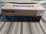 Vintage, Toshiba KV-7168A Virtual Real Time & Lapse Vcr, New Open Box. Fixed Price $150.00.