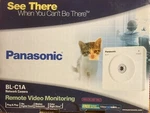 Panasonic BL-C1A-D Wireless/wired Video Monitoring Indoor Network Web Camera New. Fixed Price $22.00.