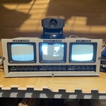 Panasonic WV-5203B + WV-5200BU 5" Mini Monochrome Monitor Rack *parts/repair*. Fixed Price $124.99.