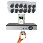 Evertech 12 High Def Security Camera System 2TB Hdd Recording Remote Monitoring. Fixed Price $759.99.