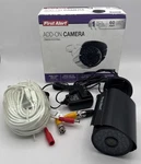 First Alert Add-on Camera 60 Ft Cable 800 Tvl Black Metal New Open Box. Fixed Price $79.87.