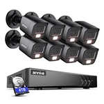 Annke 8CH 5MP Lite Dvr 1080P Cctv Security Camera System Ai Color Night Vision. Fixed Price $495.59.