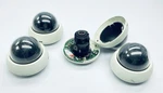 Lot Of Ganz ZC-D3210NHA Indoor Color Dome Camera 12VDC 24 Vac. Fixed Price $124.99.