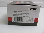 *no Keys/blanks* Delaney Round Single Cylinder Deadbolt D31002 Satin Stainless. Fixed Price $17.00.