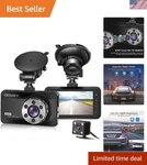 High-performance Dual Dash Camera 1080P Loop Recording & Touch Control Feature. Fixed Price $61.19.