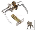 Home Room Office Entrance Security Handle Door Lock Set Lever Latch With 3 Keys. Fixed Price $13.98.