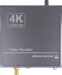 4K 3G-SDI Hdmi Vga Streaming Ip Video Decoder H265 H264 Udp Rtmp Hls Camera. Fixed Price $299.00.