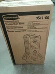 Rubbermaid Commercial Portable Mobile Safety Barrier Plastic Model FG9S1100 Yel. Fixed Price $350.00.