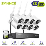 Sannce Wireless 3MP Security Camera System 5MP 10CH Nvr Two-way Audio Recording. Fixed Price $461.99.