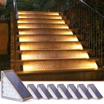 Outdoor Stair Lights 8 Pack Solar Step IP67 Waterproof 13 Leds Niorsun Bright. Fixed Price $74.99.