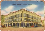 Metal Sign - Arizona Postcard Hotel Luhrs, Phoenix,. Fixed Price $29.96.