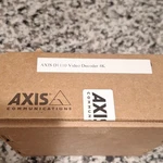 Axis D1110 Video Decoder Black - 4K Resolution. Fixed Price $520.00.