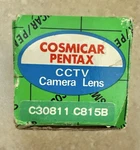 Cosmicar/pentax C30811 Lens. Fixed Price $85.99.