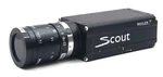 Scout Basler SCA1000-30FM Security Camera W/ Pentax Tv Lens 50MM F/2.8. Fixed Price $59.49.