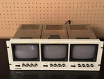 Panasonic WV-763 (3) Crt Black & White Tested Read Parts/repair Works Partially. Fixed Price $125.00.