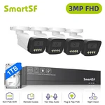 Smartsf 5MP Nvr Poe Security Camera System Home Cctv Surveillance Outdoor 1TB. Fixed Price $159.00.