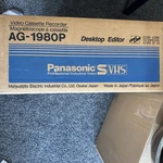 Panasonic AG-1980P S-vhs Brand New In Sealed Box. Fixed Price $2500.00.
