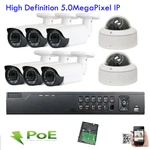 8CH Network 12MP Nvr 2592X1920P 5MP Onvif Poe IP66 Security Camera System 5RE. Fixed Price $1763.53.