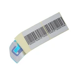 1000 Paper Security Labels 1.5 X Inch Rf 8.2MHZ White W/fake Barcode Chec.... Fixed Price $51.26.