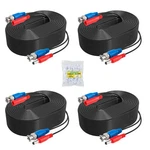 Annke 4X 30M 100FT Bnc Video Power Cable Cord Extend Connector For Camera System. Fixed Price $25.19.