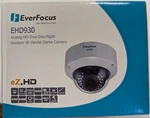 Everfocus EHD930 Analog True Day/night Outdoor Ir Vandal Dome Camera. Fixed Price $125.00.