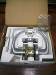 Schlage D53PD Spa 626 Entrance Handle Passage Non-locking Nickel Finish. Fixed Price $72.00.