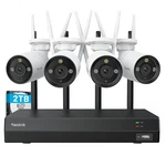 Reolink 8MP 16CH 2TB Hdd Nvr Wifi Security Camera System Outdoor RLK12-800WB4. Fixed Price $659.99.