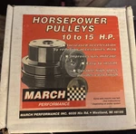 March Horsepower Pulleys For 1988-94 Chevy/gmc Trucks/blazer. Fixed Price $90.00.