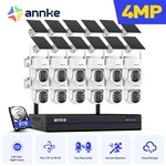 Annke 4MP Wireless Pt Security Ip Camera System Wifi Solar Battery Two Way Audio. Fixed Price $797.99.