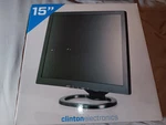 Clinton 15" Cctv Lcd Monitor VT568. Fixed Price $55.00.