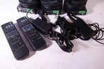 Lot Of 3 Tested Working Sony EVI-D70 + Power Supplies Remotes. Fixed Price $229.00.