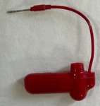 Uss Mini Am Hard Pencil Red Anti-theft Security Tag W/short Lanyard Cable. Fixed Price $5.65.