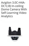 Avigilon New Open Box 3.0C-H4A-DC1-B Ceiling Camera. Fixed Price $150.00.