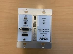 Amx NMX-ENC-N1115-WP Wallplate Encoder FGN1115-WP Kvm Extender White. Fixed Price $220.00.