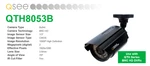 Q-see QTH8053B 1080P Hd Security Camera W/ 100 Ft. Night Vision & 60' Bnc Cable. Fixed Price $50.99.