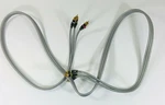 Axis Chromium A/v Cable Gray 6 Ft Audio Video. Fixed Price $16.98.