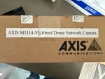 Axis M3114-VE (p/n: 0413-001) Fixed Dome Network Poe Camera. Fixed Price $150.00.