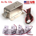 4/8/12X Dc 12V Electric Lock Iron Security Assembly Solenoid Door Cabinet Drawer. Fixed Price $46.99.