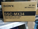 Brand New In Box Sony SSC-MX34 Black White Video Camera. Fixed Price $29.00.