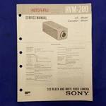 Sony HVM-200 Service Manual Original Paper Oem Repair Guide Usa. Fixed Price $79.00.