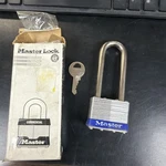 Master 1UPLJ Universal Laminated Steel Pin Tumbler 3/4" Wide Padlock. Fixed Price $9.00.